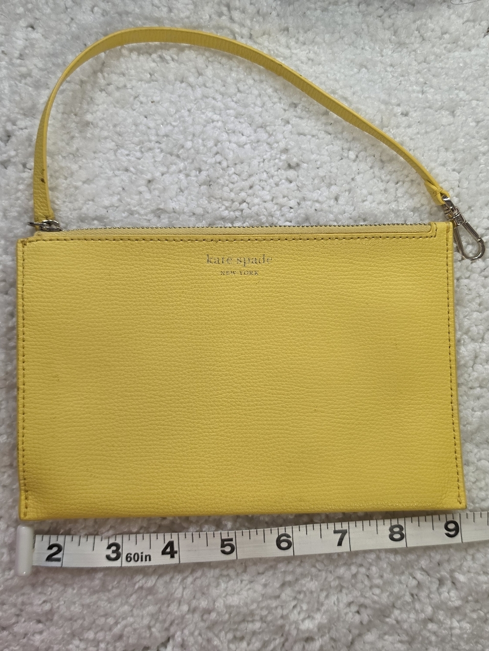 Kate Spade Yellow Wristlet